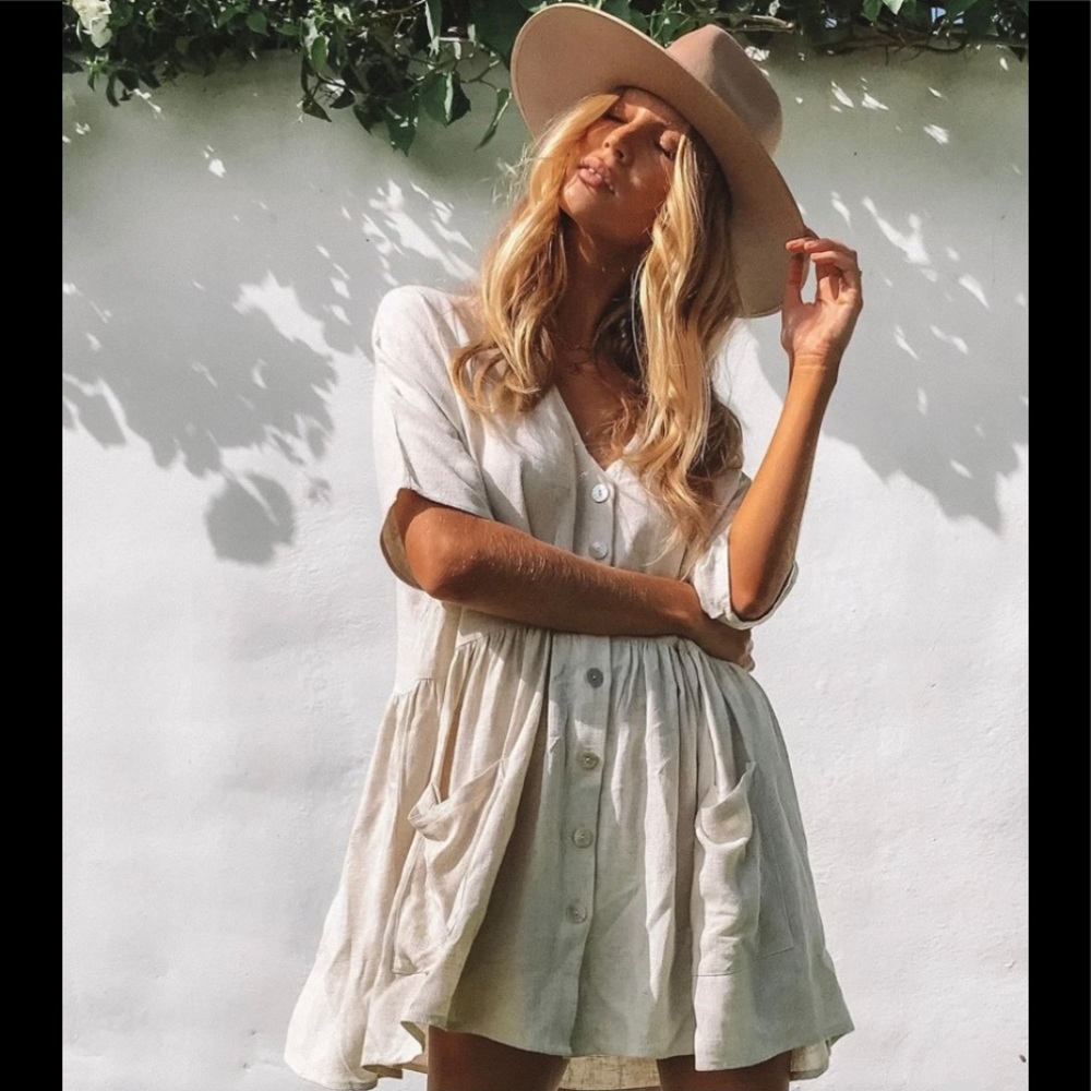 COPY - PRINCESS POLLY SANDY MINI DRESS